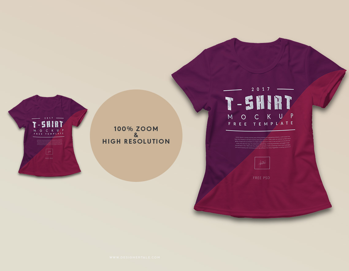 top view t shirt mock up