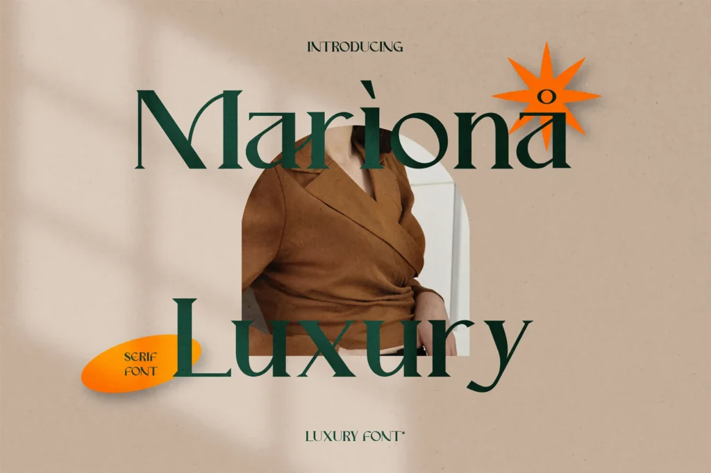 Mariona Serif Font