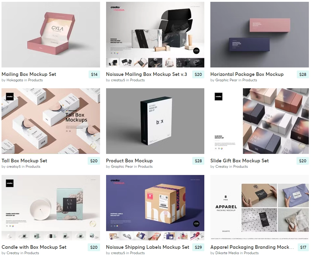Best box mockup