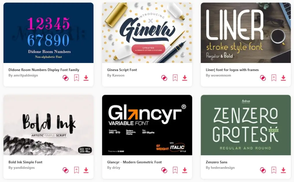 Best number fonts