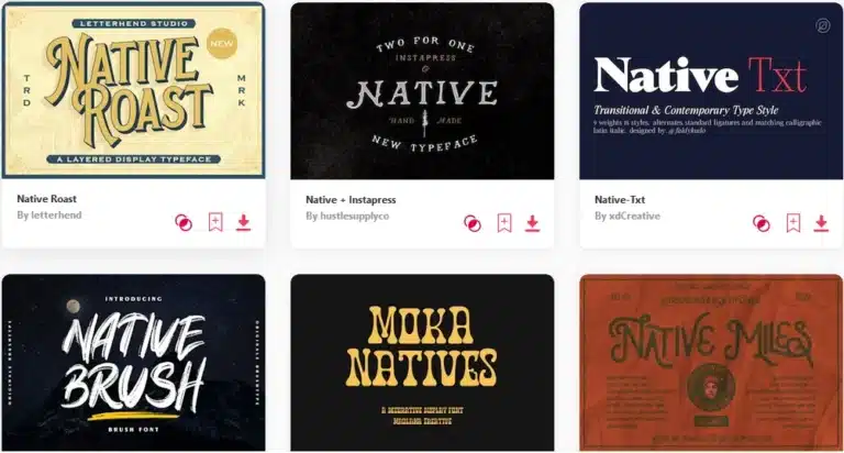 Best Native American Fonts