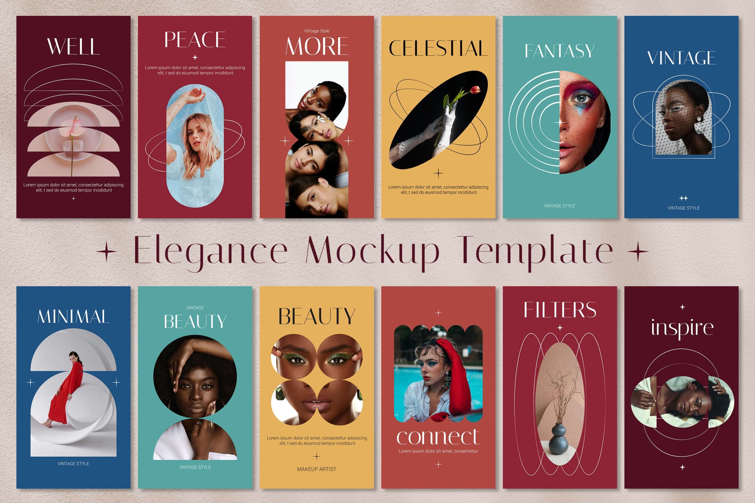 Influencer Branding Mockups: High-Res PSD Designs for Social Media Feeds