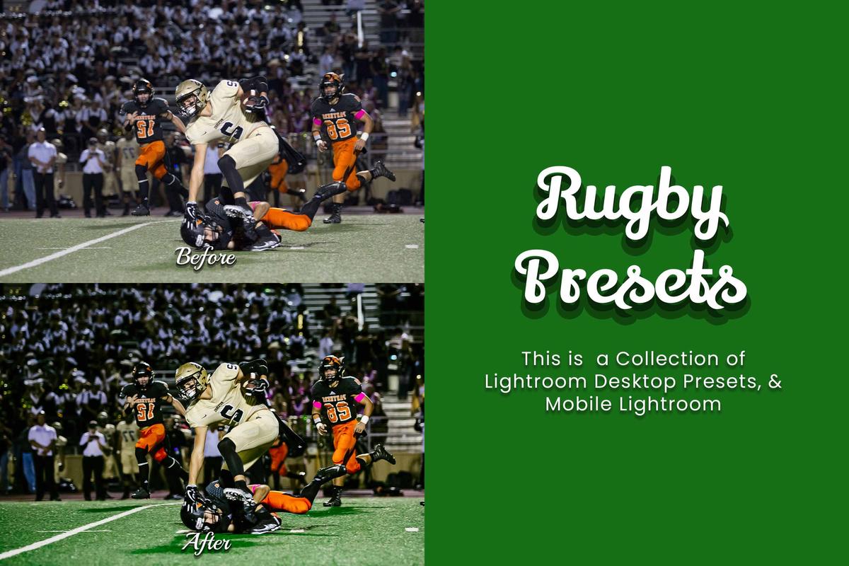 05 Rugby Lightroom Presets 3Motional