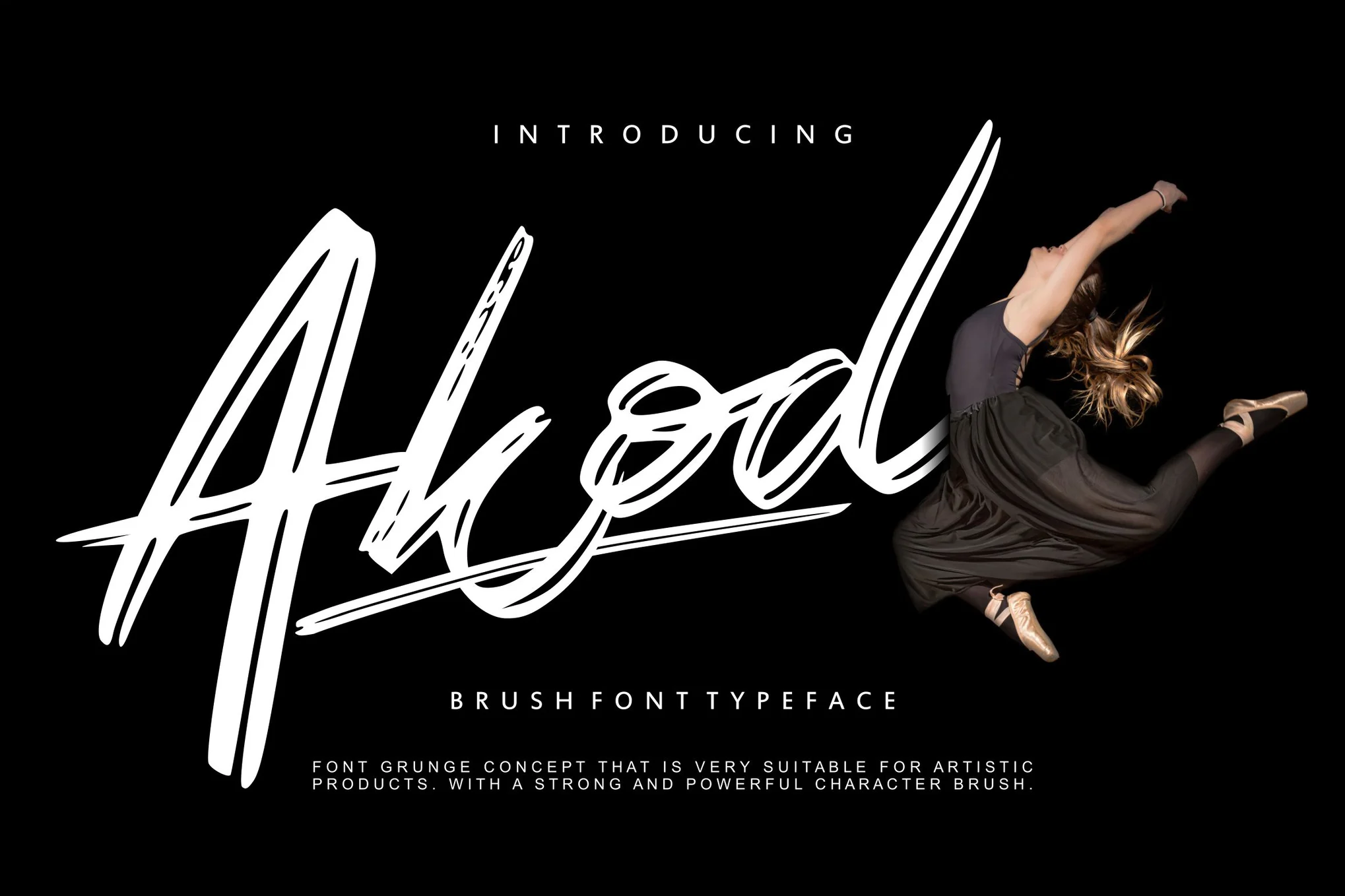 23+ Best Brush Script Fonts of 2024 : Elevate Your Designs with These Must-Have Picks 11 Akod Brush Script Font