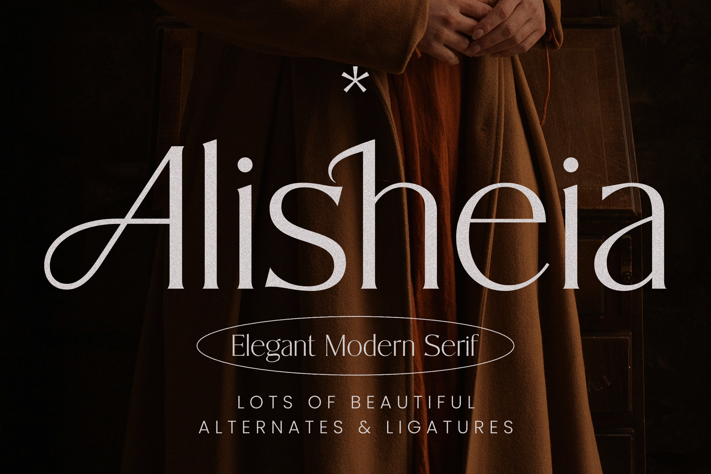 23+ Best Serif Fonts for Eye-Catching Typography 25 Alisheia-Elegant Serif Font