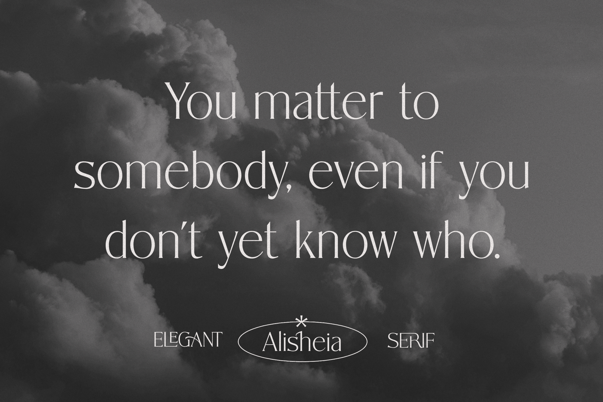 Alisheia-Elegant Serif Font