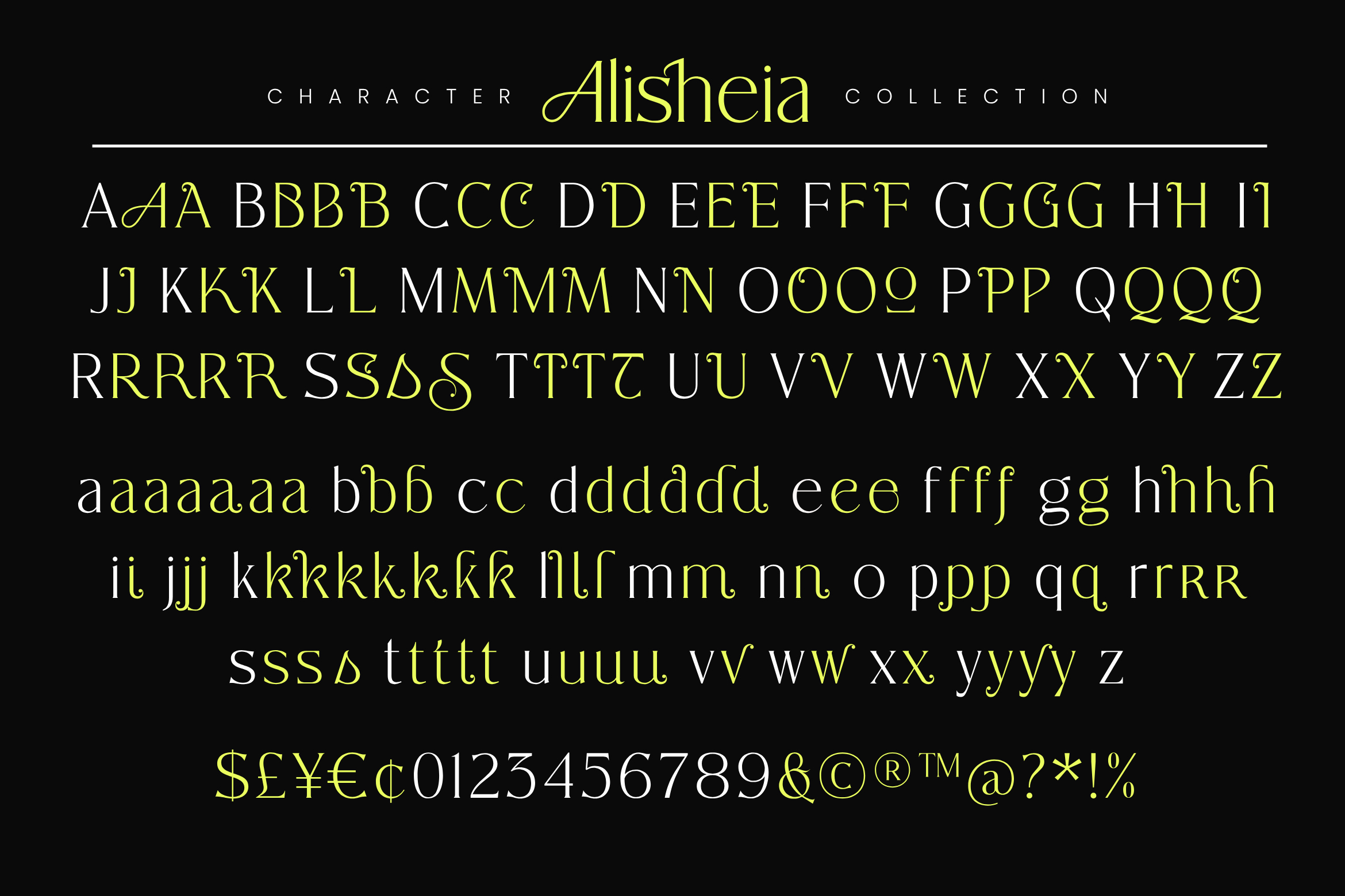 Alisheia-Elegant Serif Font