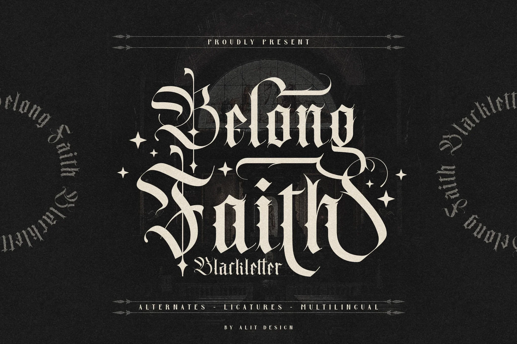Belong Faith Tattoo Font