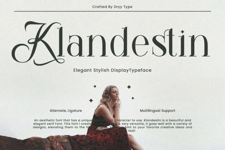 Klandestin Best Serif Font