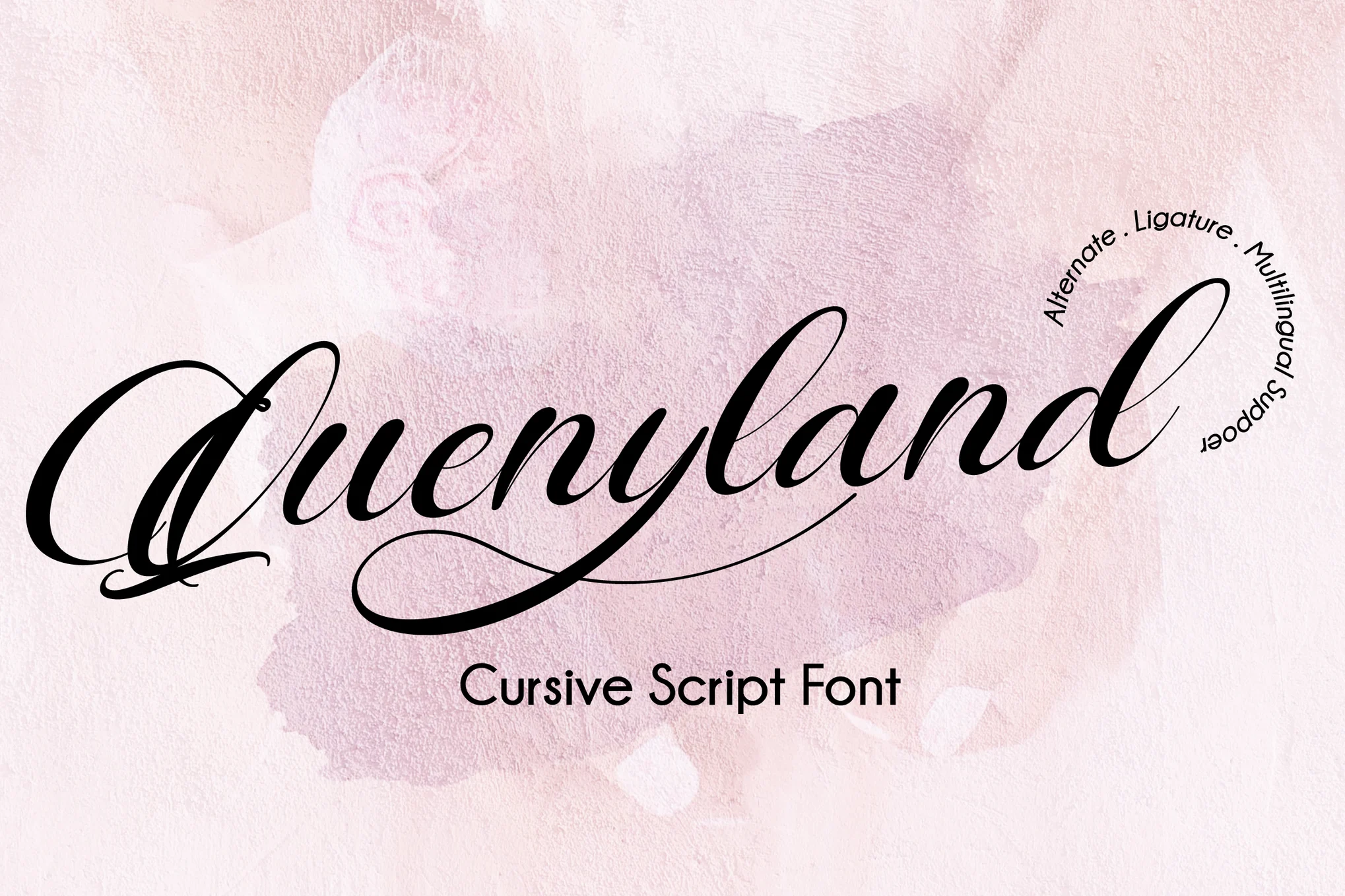 9 Best Cursive Tattoo Fonts for Your Next Ink Masterpiece 5 Quenyland – Elegant Cursive Script Font