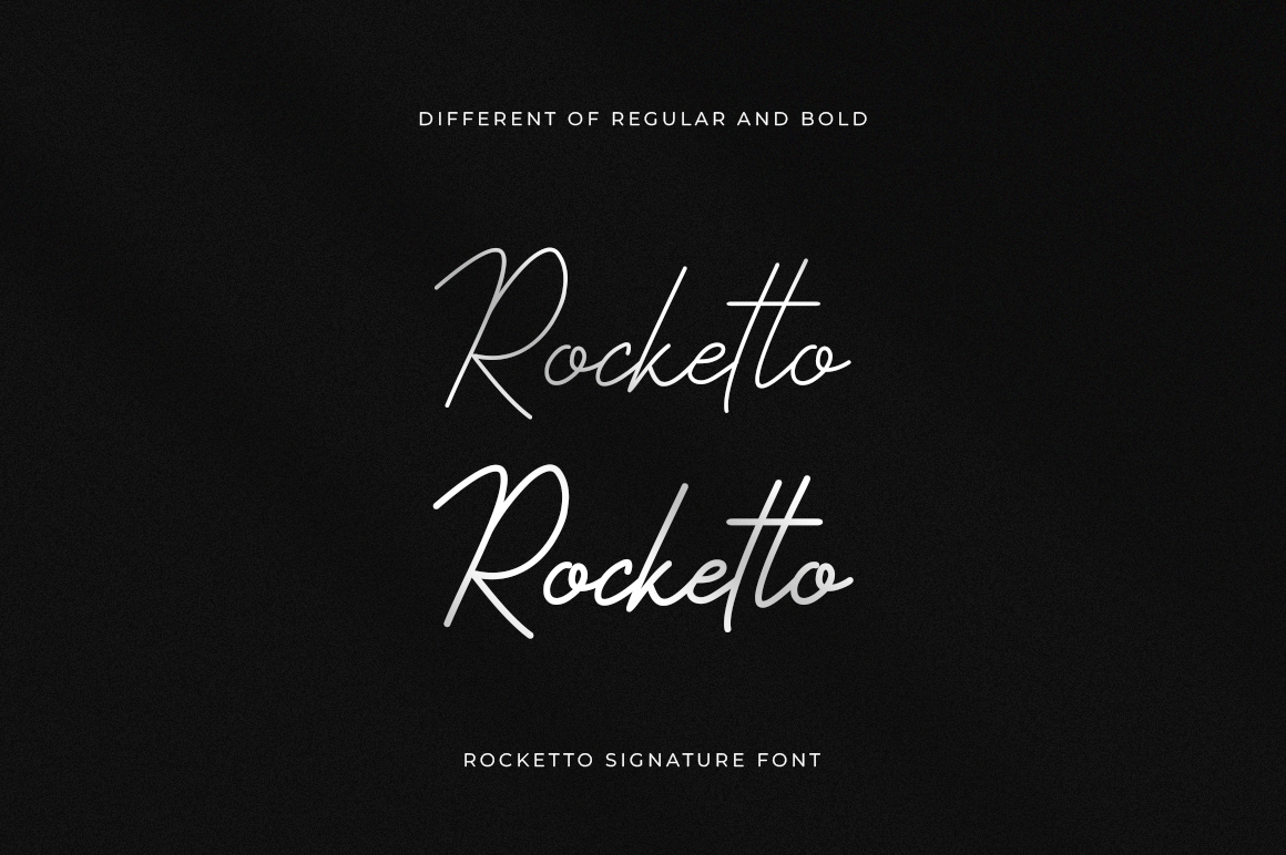 Rocketto - Modern Script Font, Handwritten Font, Wedding Font, Cricut Font, Branding Font, Signature Font, Script Font, Procreate Font