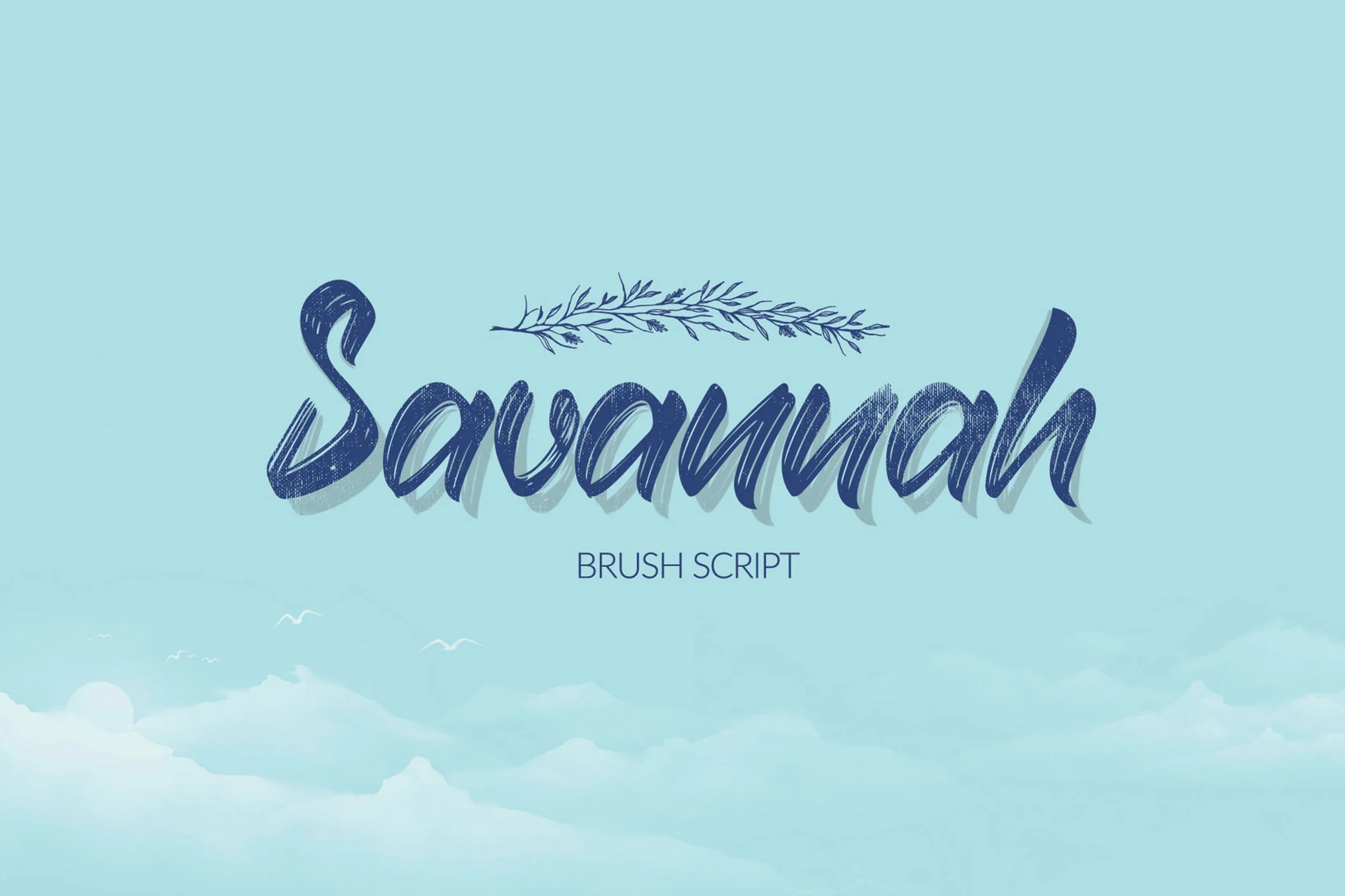23+ Best Brush Script Fonts of 2024 : Elevate Your Designs with These Must-Have Picks 6 Savannah Brush Script Font