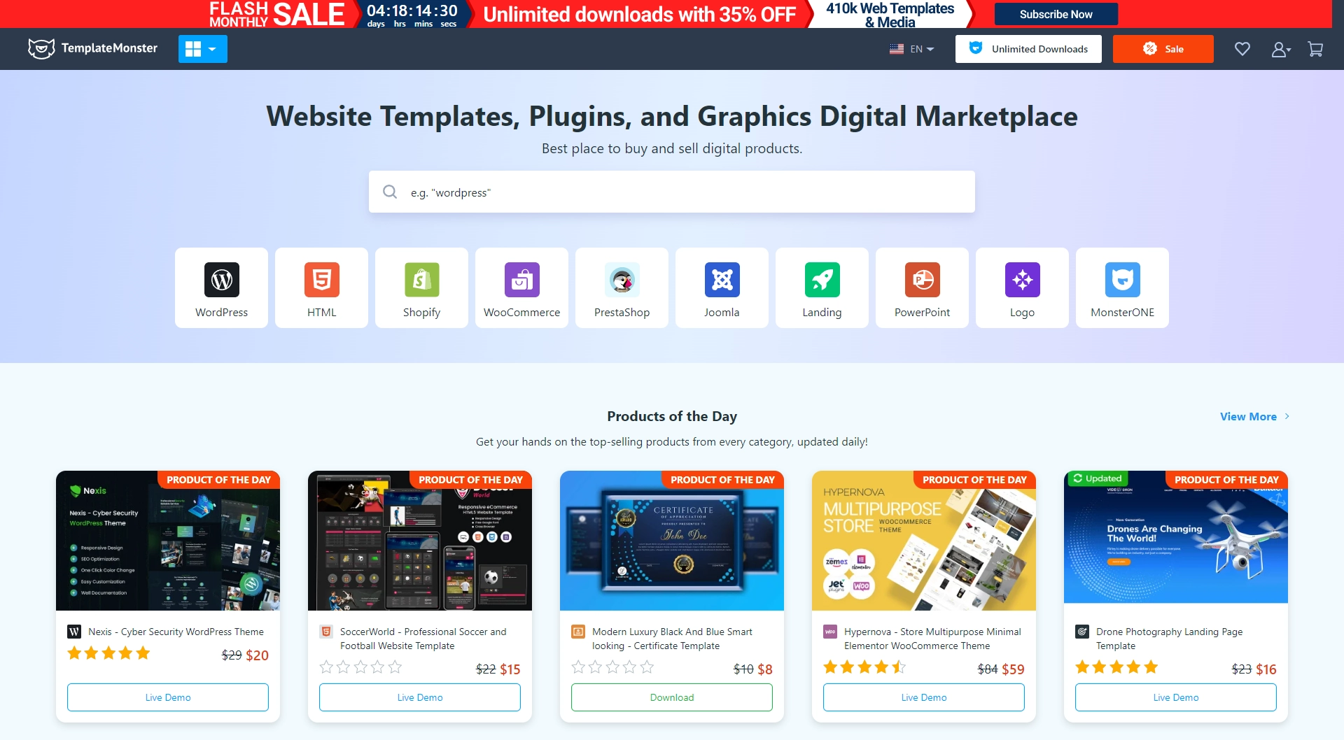 best marketplaces to sell digital graphics online Templatemonster