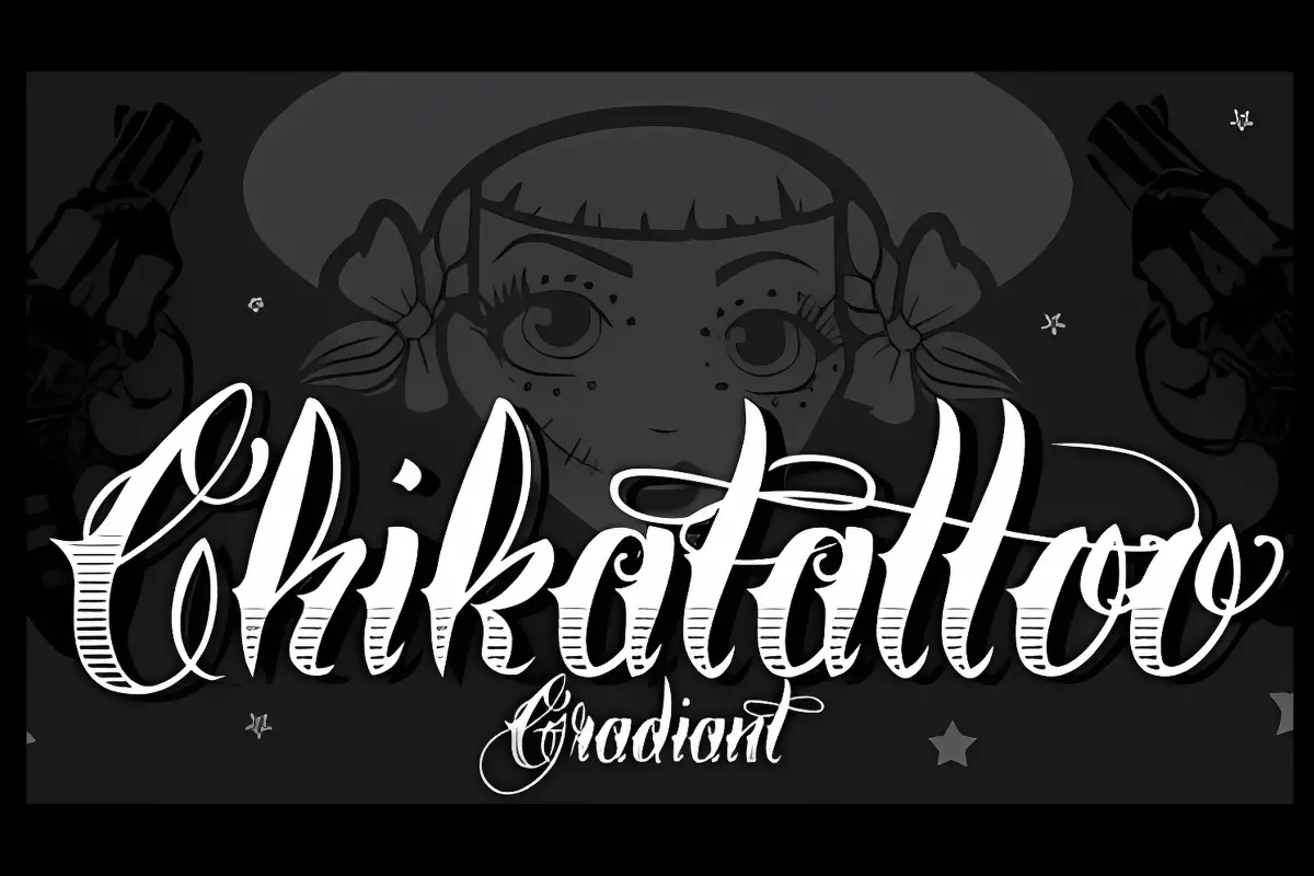 Chika Tattoo Font