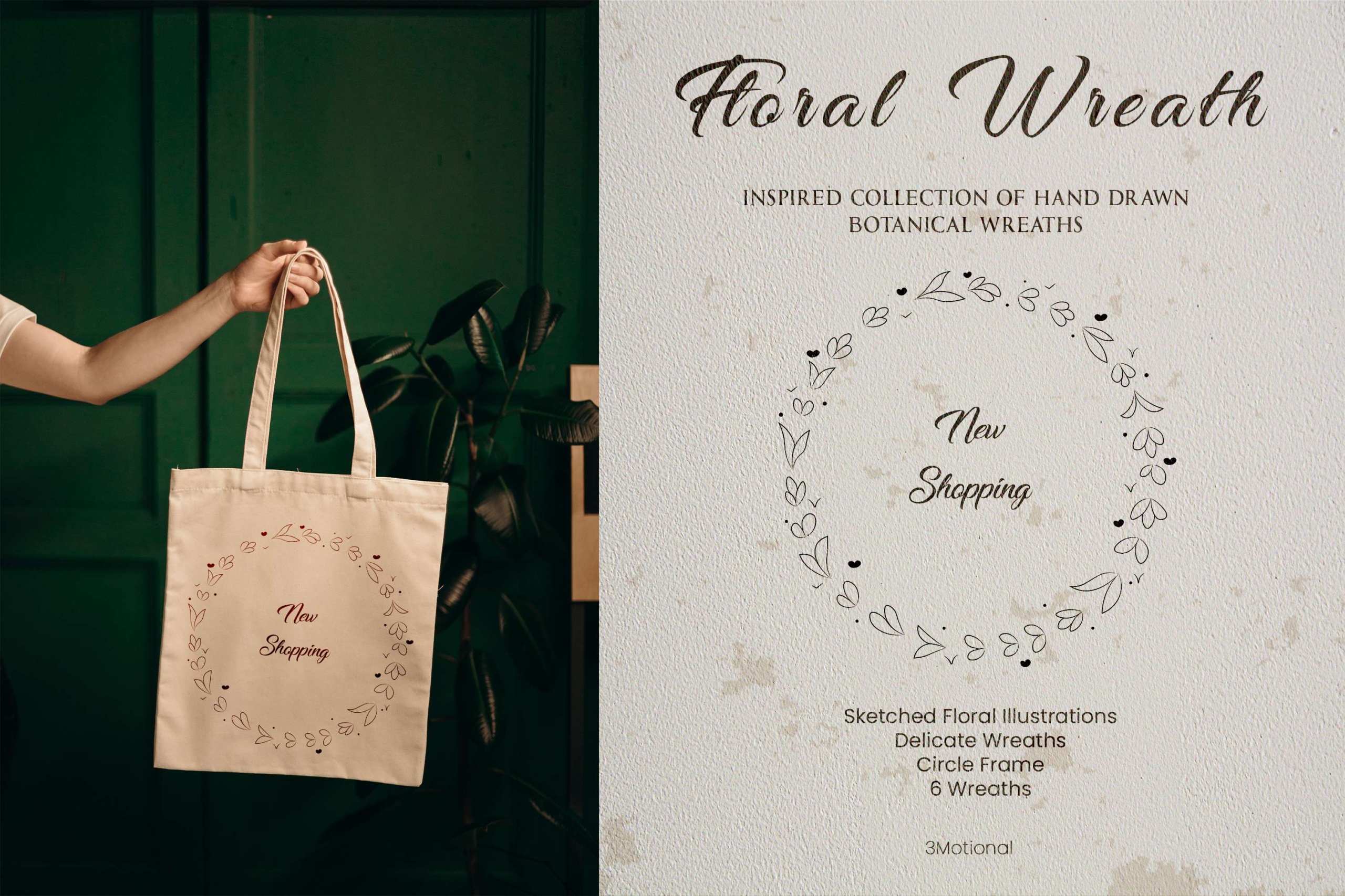 Customizable Lavender Illustration: A versatile lavender-themed illustration that can be customized to fit various design projects. Ideal for wedding stationery, packaging, or social media posts.