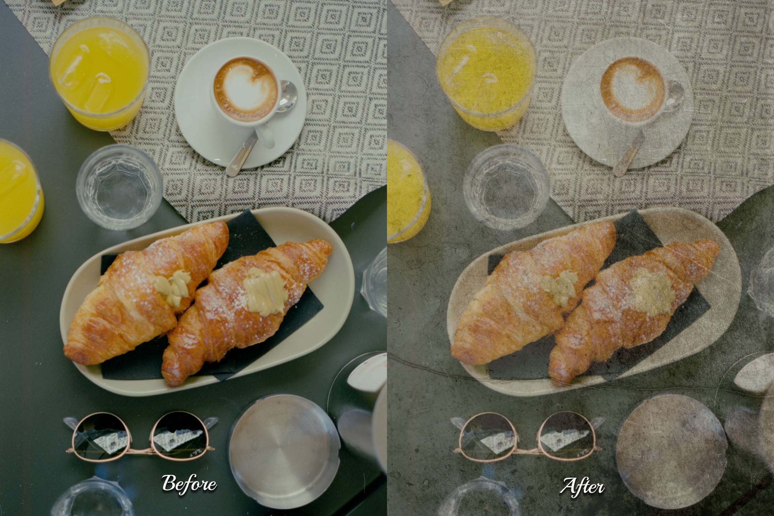 This collection combines grunge elements with fine art aesthetics. Overlay these textures to transform ordinary scenes into captivating, edgy art.