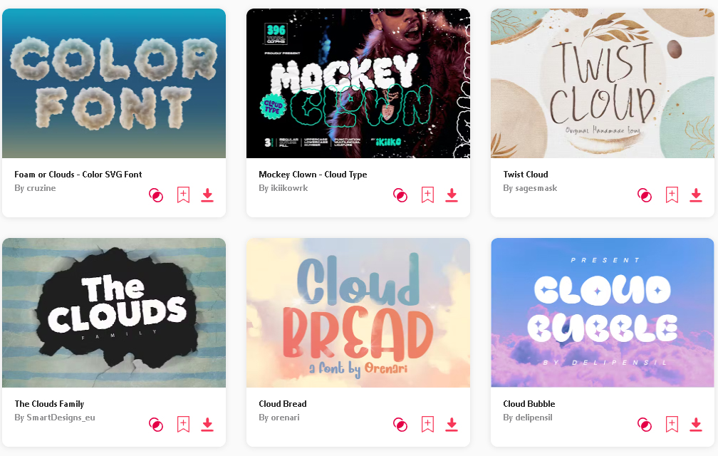 Best Cloud Fonts