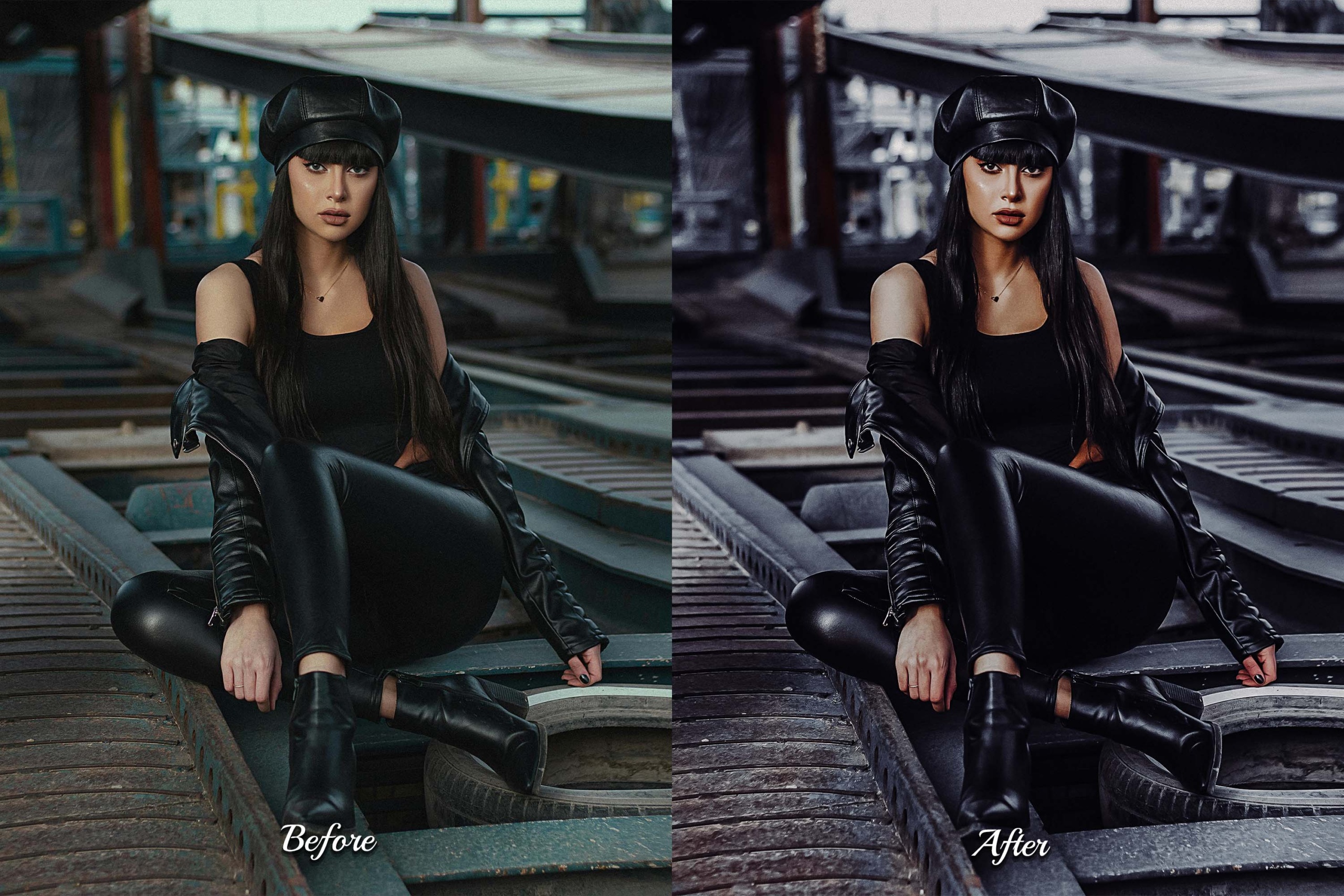 Perfect for bloggers and influencers, these presets add cinematic and vibrant black vibes.