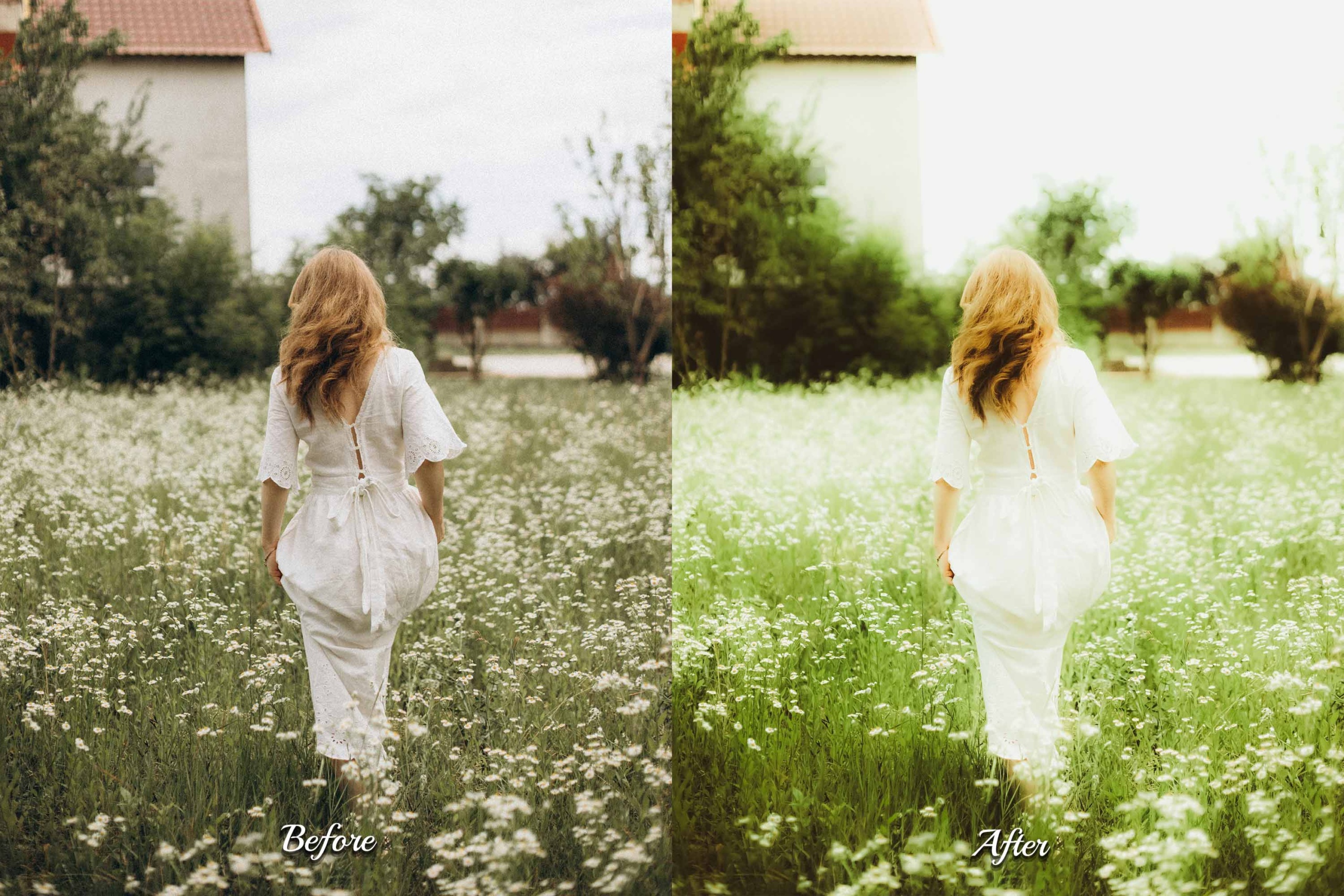 A couple holding hands and walking along a beach at sunset, edited with a romantic and dreamy preset. Eden Presets: perfect for lifestyle and travel photography.