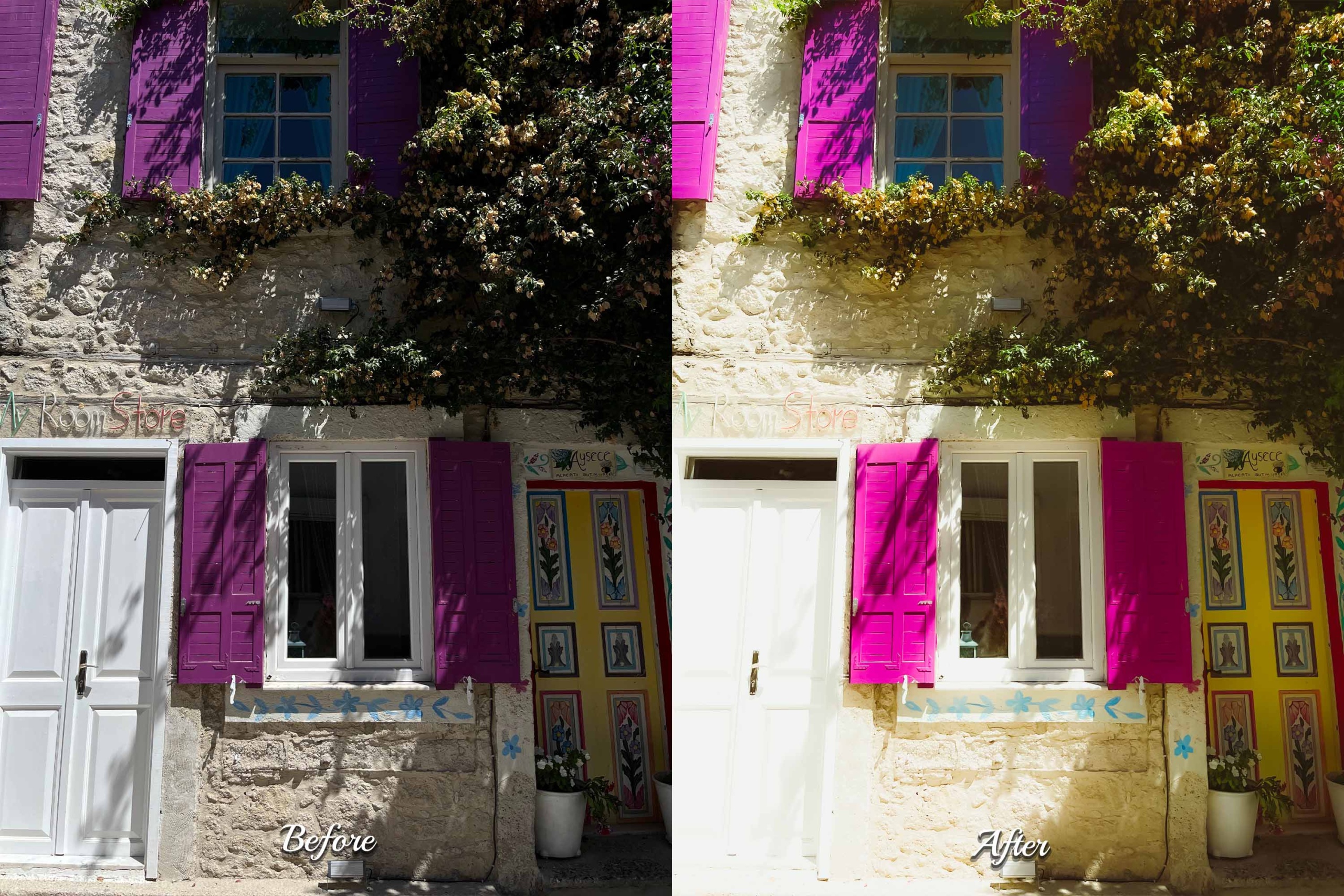 A mobile phone showcasing a photo edited with an Eden preset, ready to be shared on Instagram. Elevate your Instagram feed with Eden Lightroom Presets.