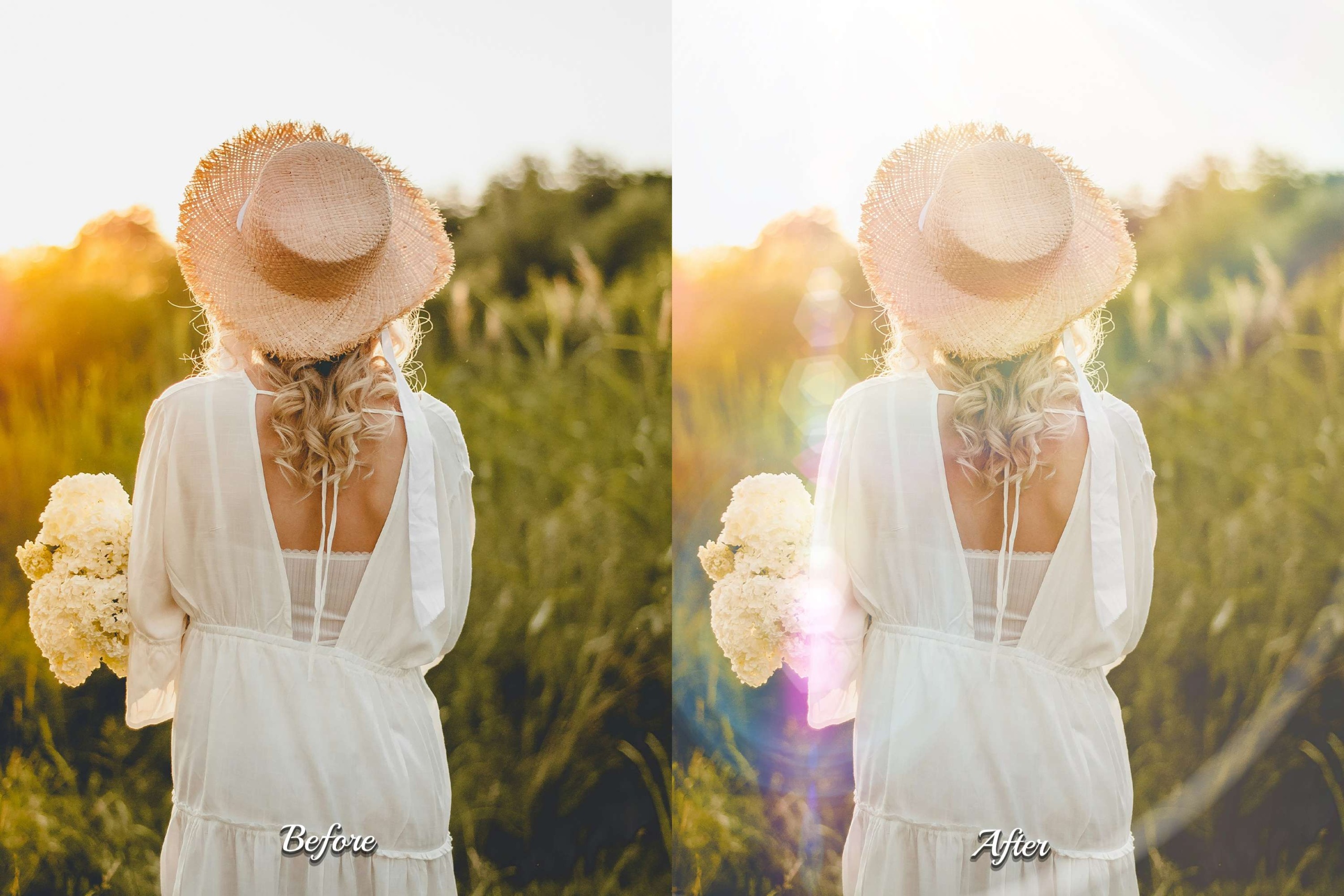 104 Sun Leak Overlays: Crystal Light, Sun Bokeh, Sun Halo Texture, Optical Flare. Perfect for sunrise and golden hour photography.