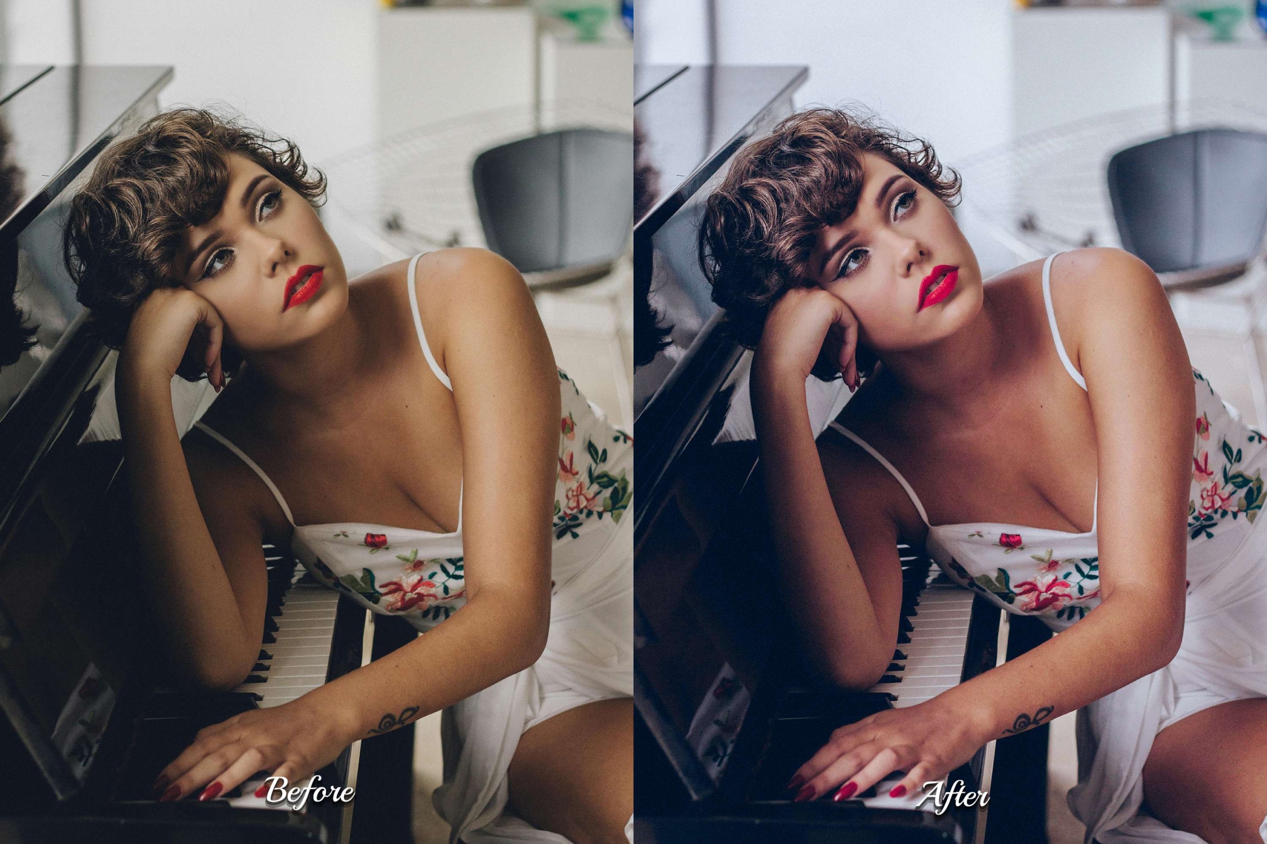 Transform photos with Coffee Charm Lightroom Presets: 25 Desktop and Mobile presets, ideal for bloggers, influencers, and photographers.