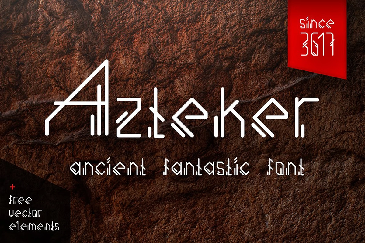 Aztec Fonts