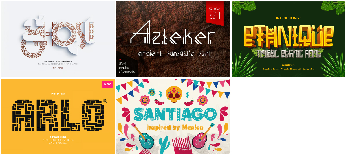 Best Aztec Fonts