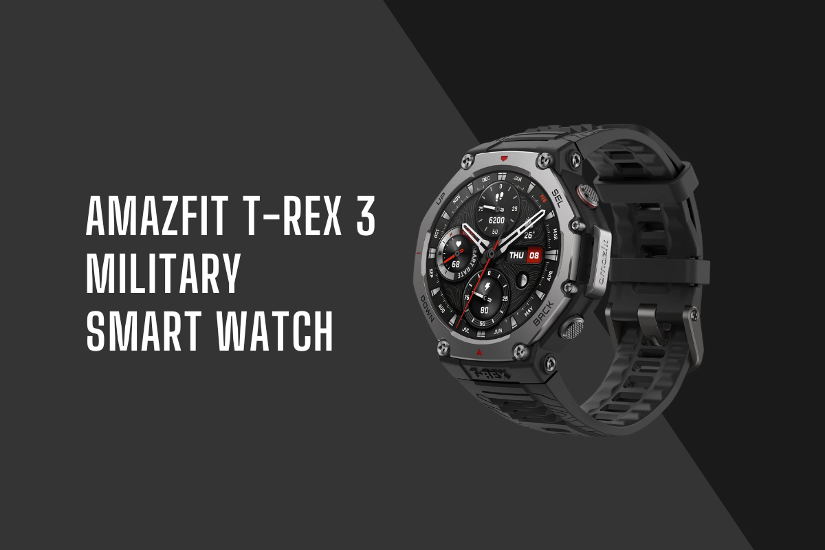 amazfit t-rex 3 military smart watch