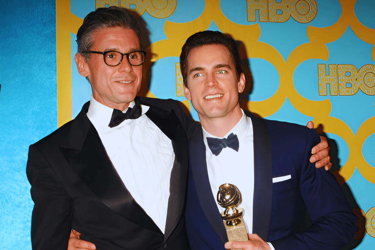 Matt Bomer and Simon Halls