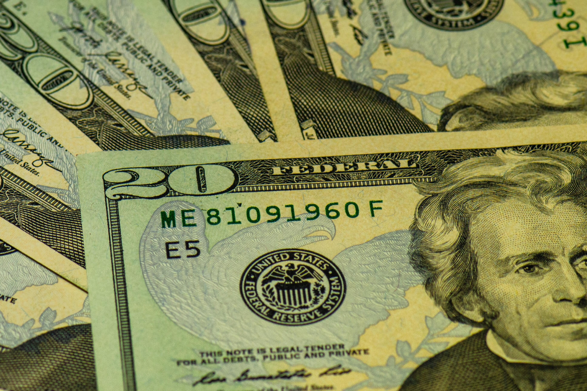 Misprinted $20 Bills