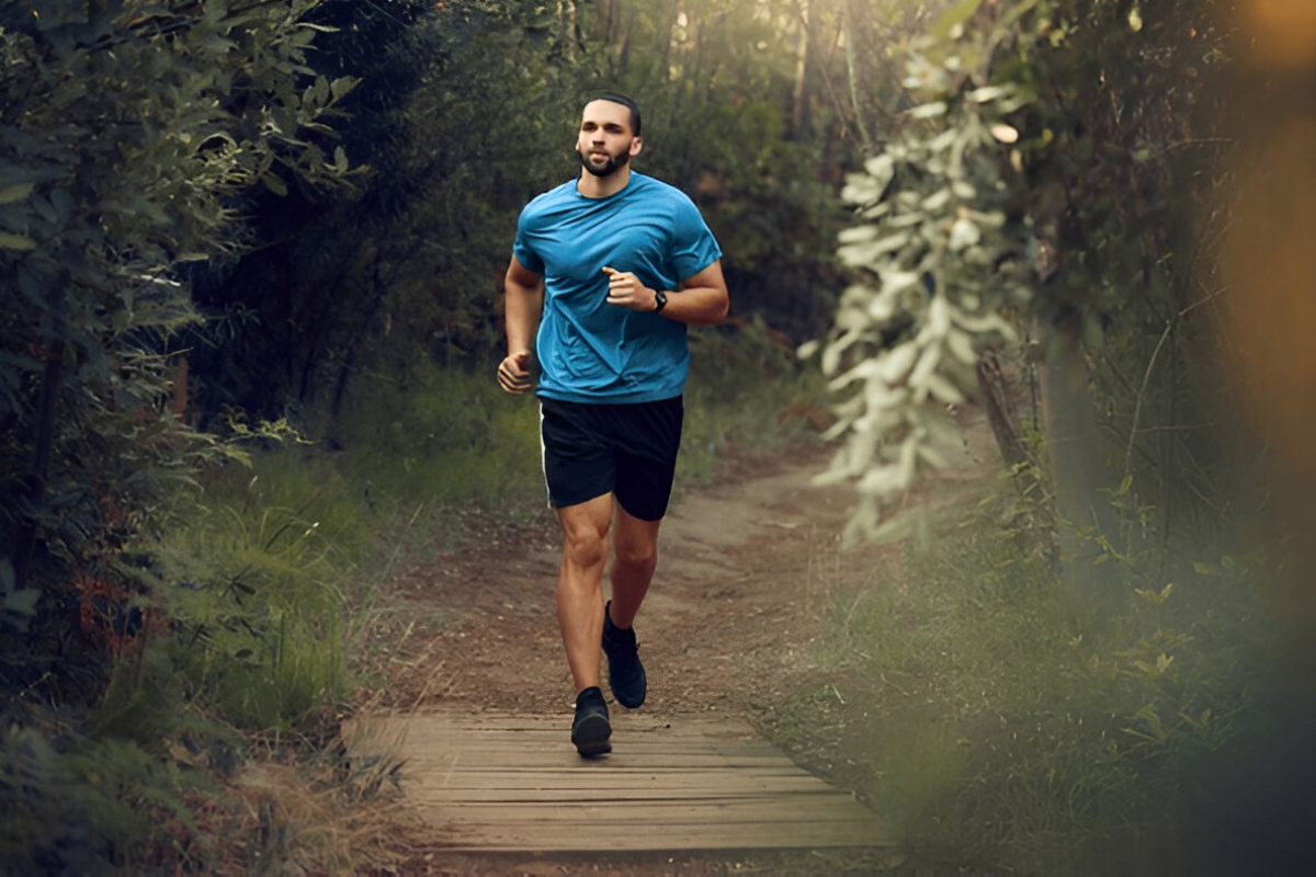 10-minute walking exercise