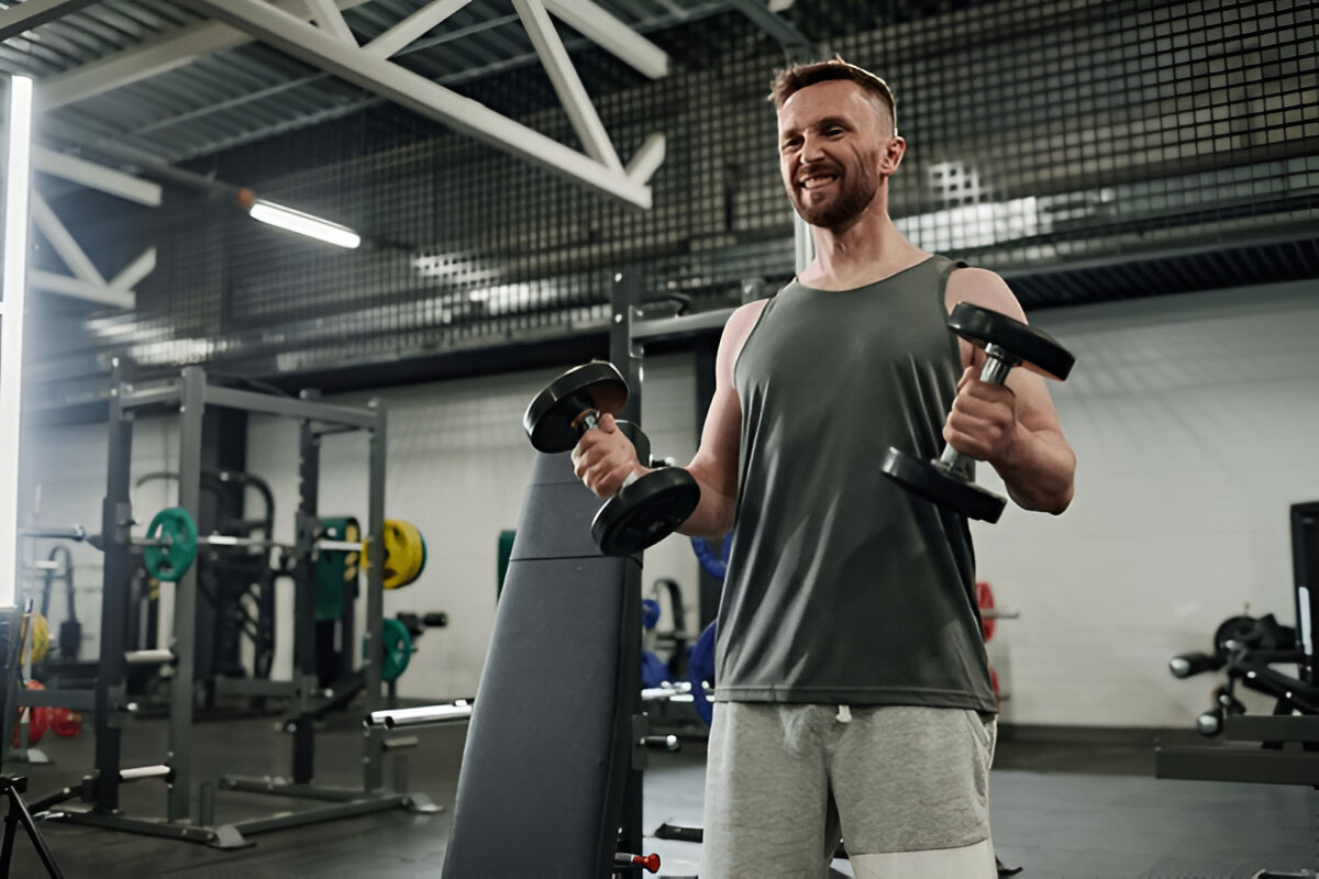 20-minute dumbbell superset workout