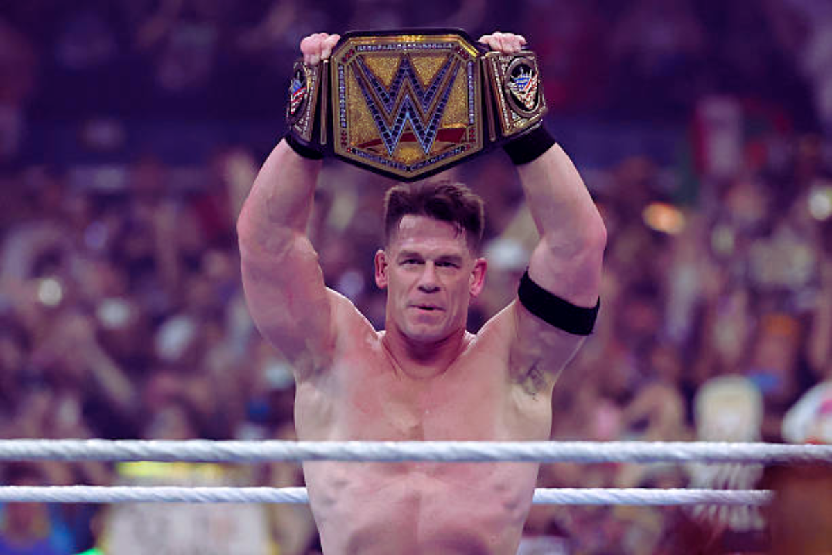 WrestleMania 41 John Cena Breaks WWE Title Record