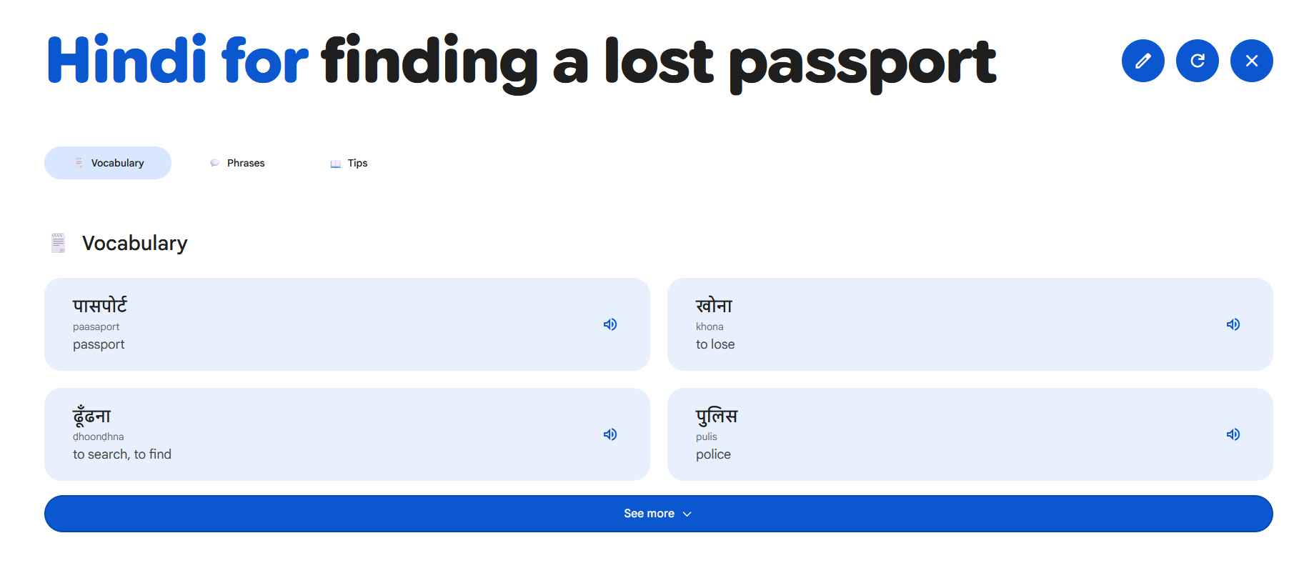 Google Language AI Hint