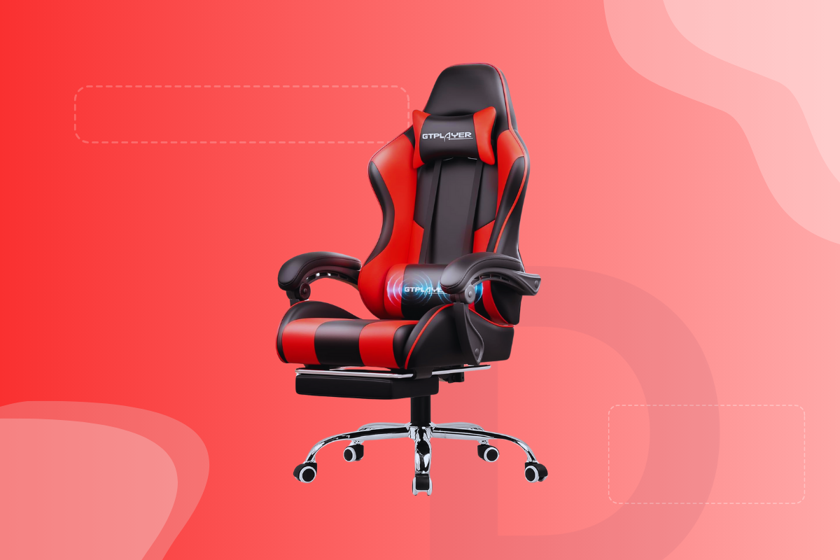 GTPLAYER Gaming Chair Now Just $109 — Save 31% on This Comfort