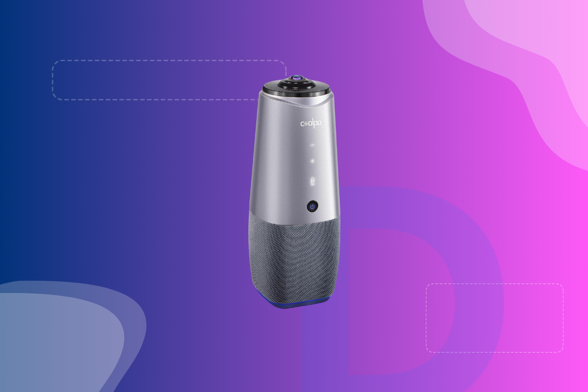 Level Up Your Hybrid Meetings: COOLPO 4K 360° AI Conference Room Camera Now Available at $598