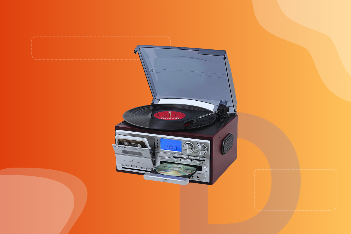 LoopTone 10-in-1 Vintage Record Player Now Just $145.99 — A Complete Audio Experience in One Compact Device