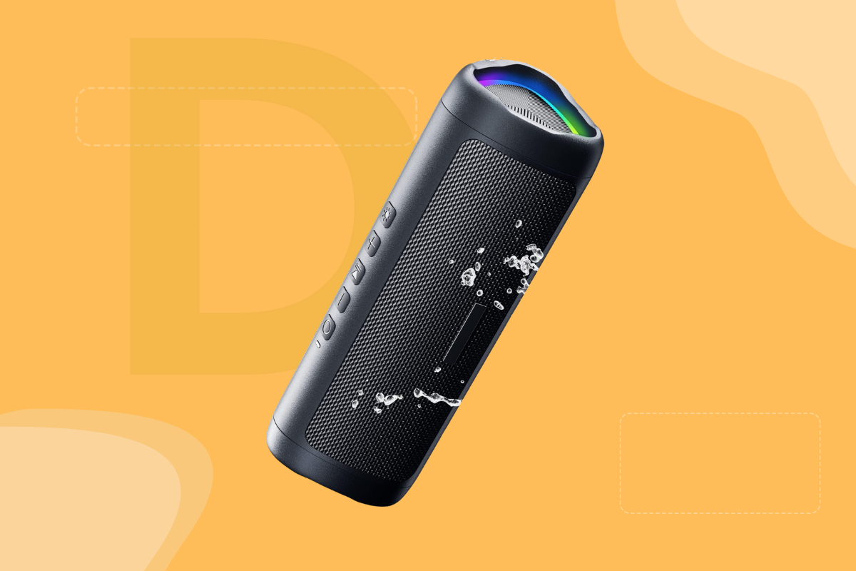 Score This Portable Bluetooth Speaker With HD Sound and 20-Hour Battery for Just $22