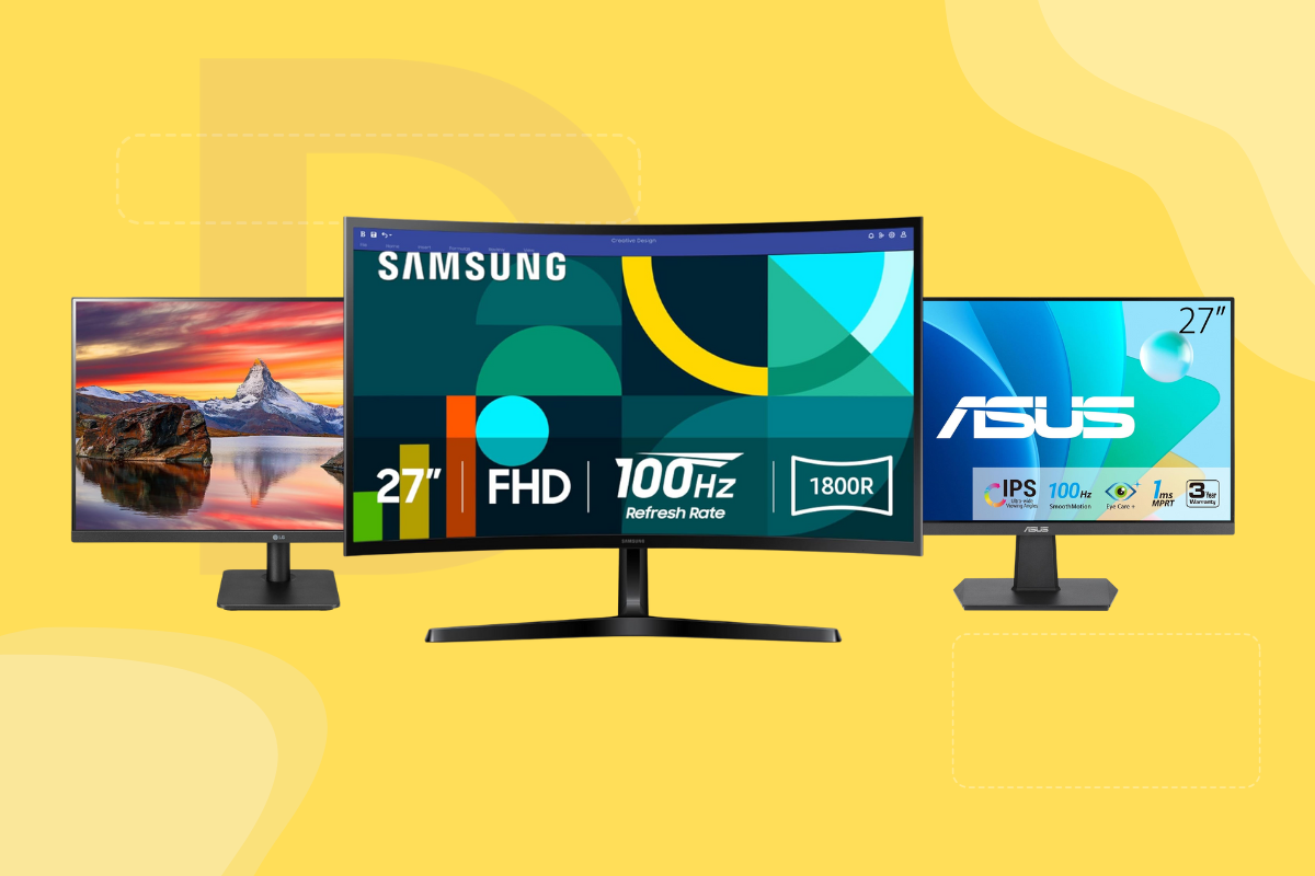 These 27-Inch Monitor Deals Just Dropped on Amazon