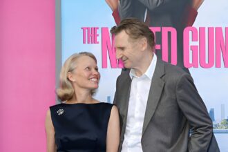 Why Pamela Anderson Brought Liam Neeson Homemade Bread