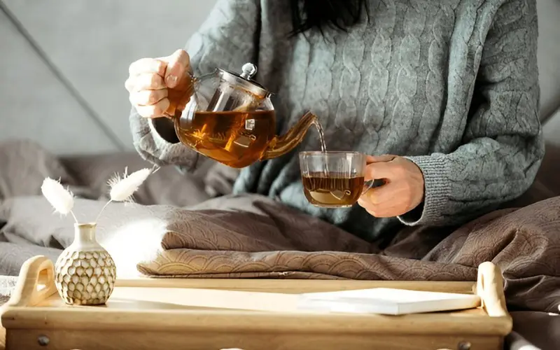 Bedtime detox drink made from two natural ingredients