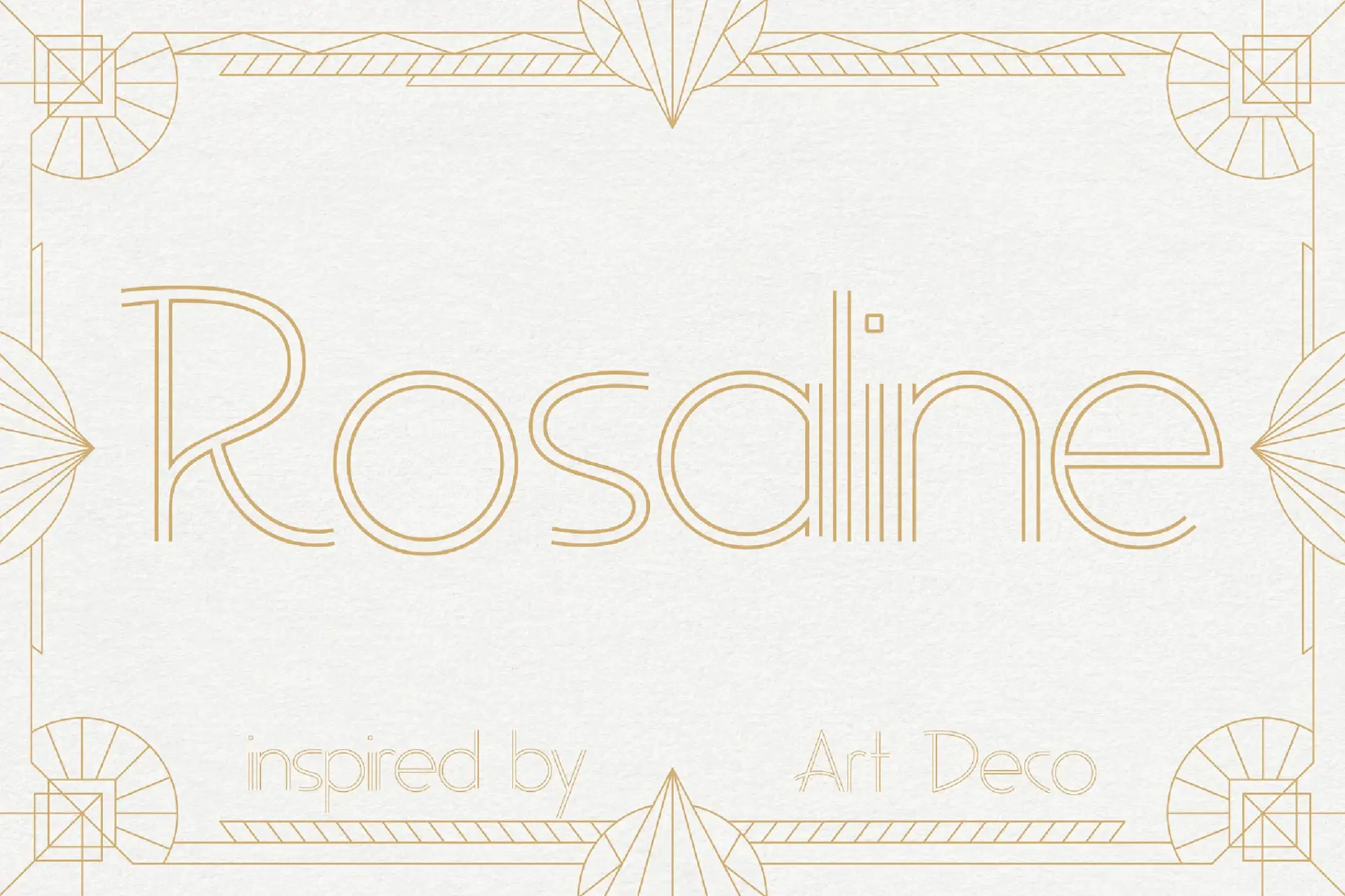 Rosaline - Art Deco Display