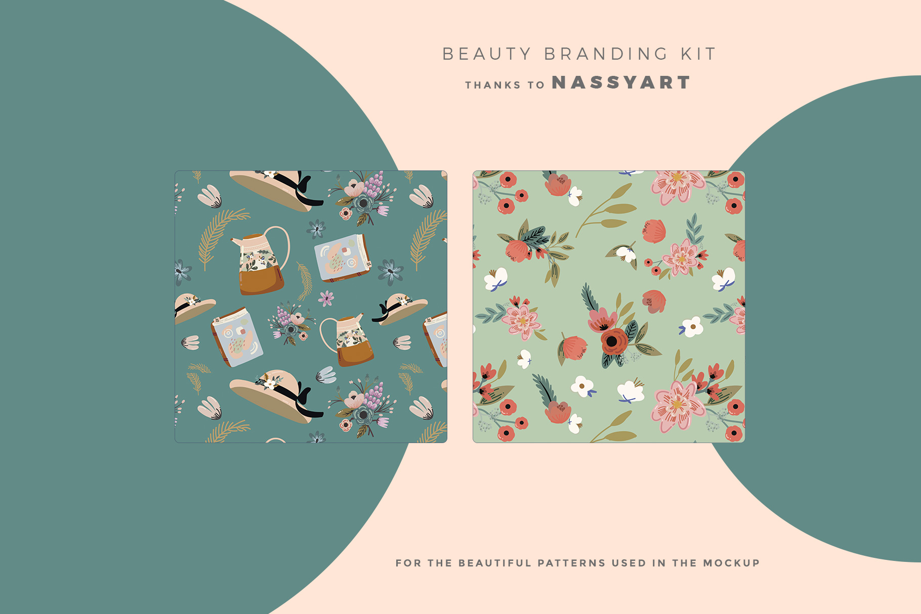 designer's credit of the top view half socks mockup