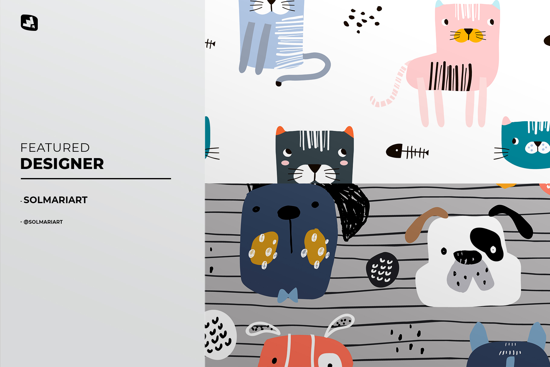 designer's credit of the kids high socks mockup