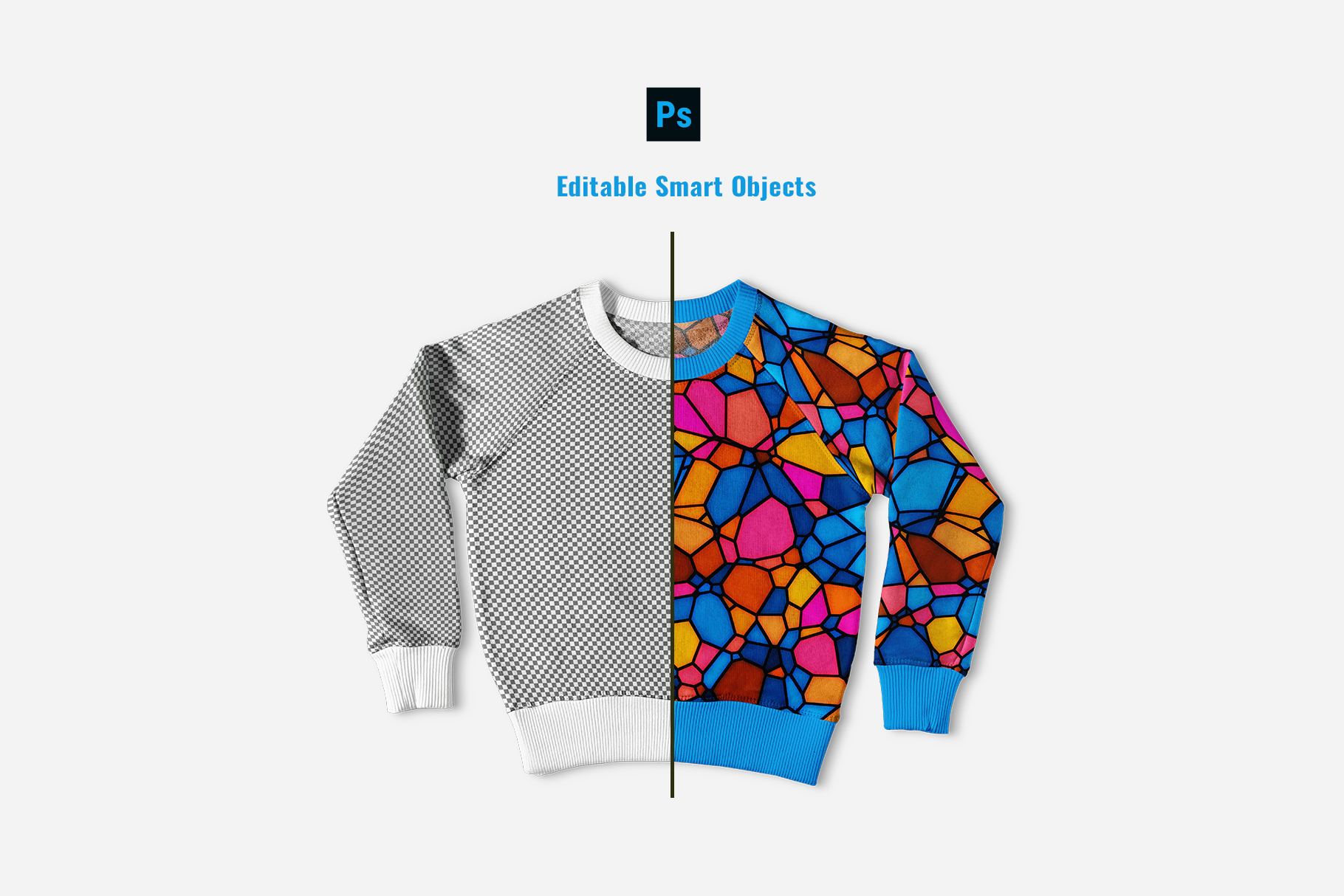flat-lay-bulky-sweatshirt-mockup-preview-2 editable smart objects of the flat lay bulky sweatshirt mockup