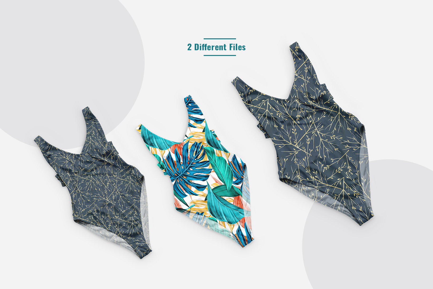 top-view-female-beachwear-mockup-preview-3 files included in the top view female beachwear mockup
