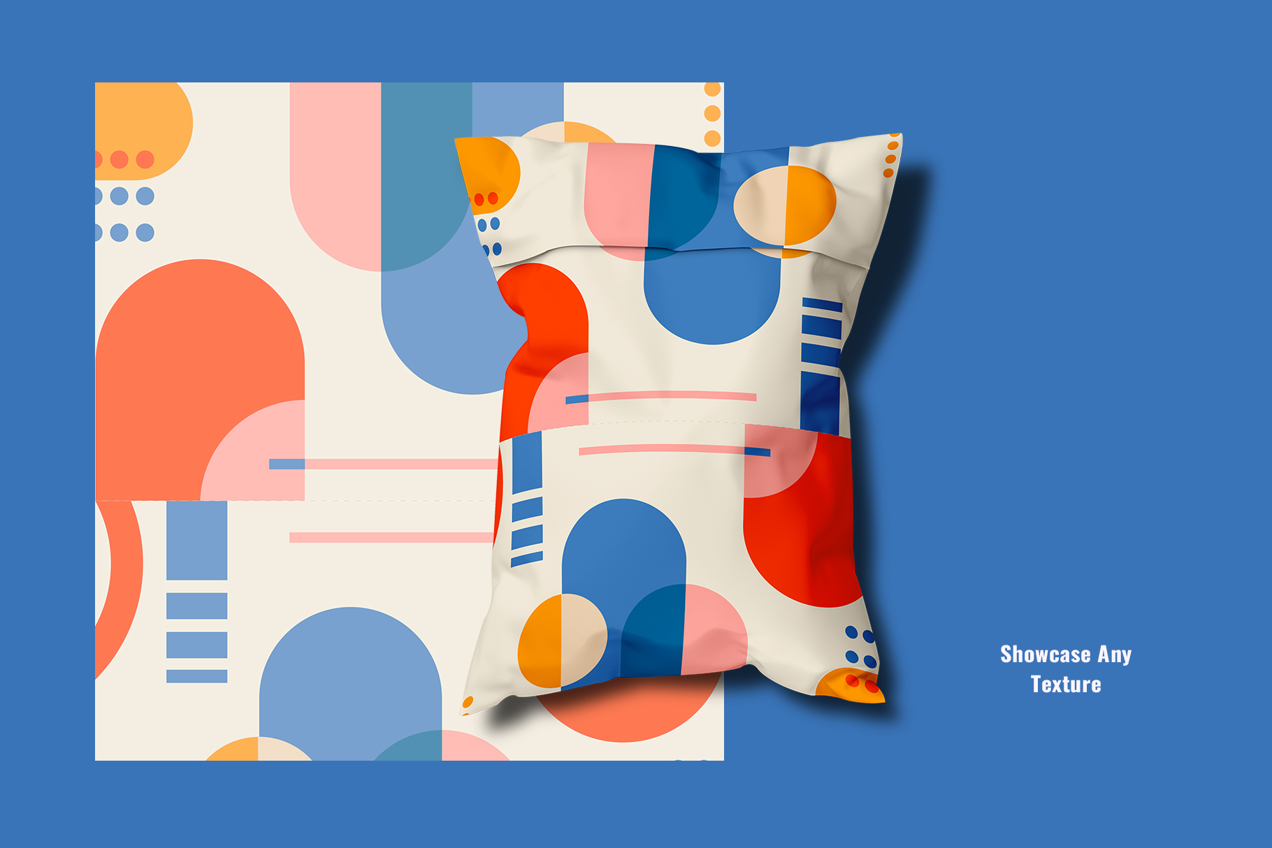 texture application of the topview poly mailer envelope mockup