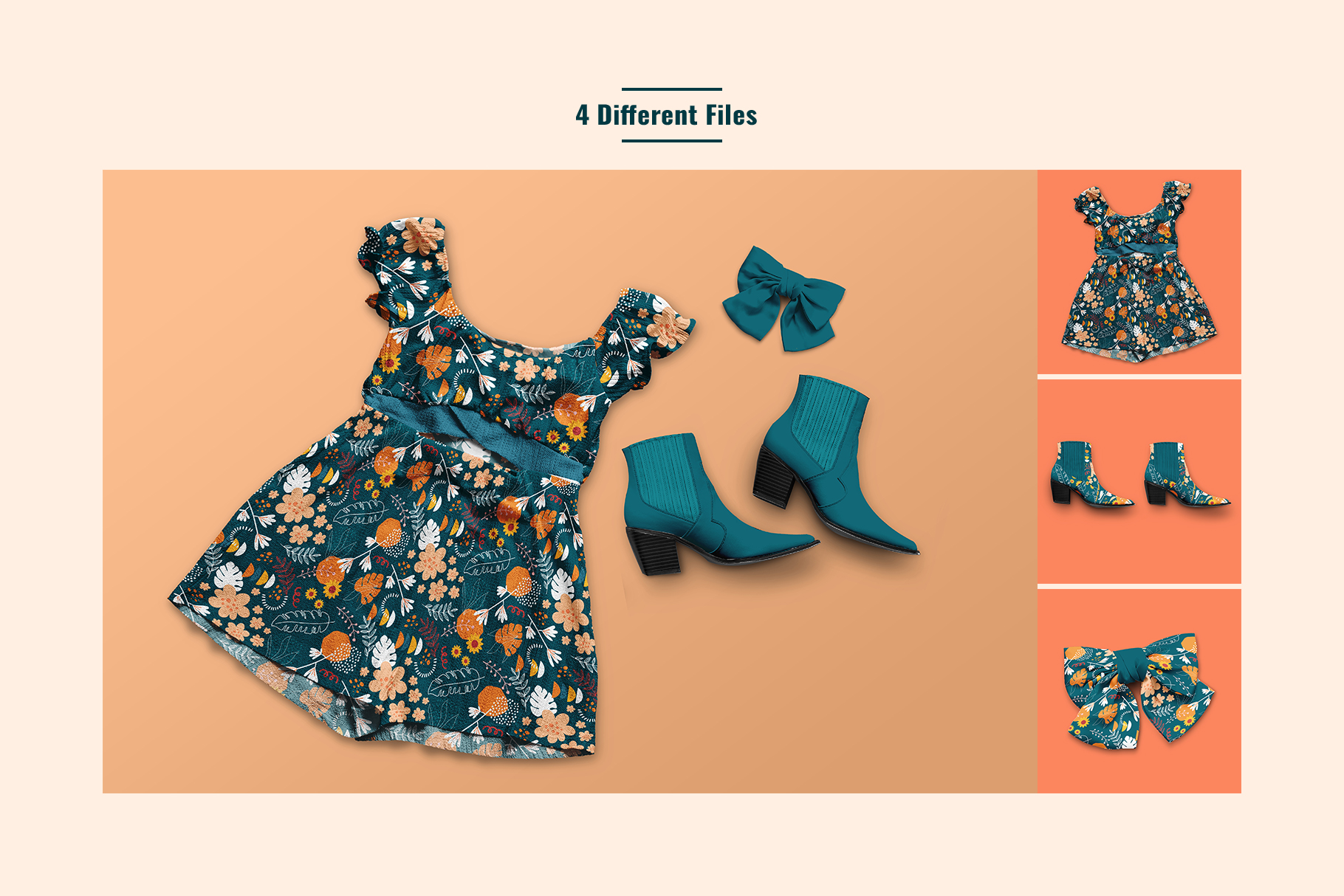 different files provided in the female jumpsuit mini scene creator