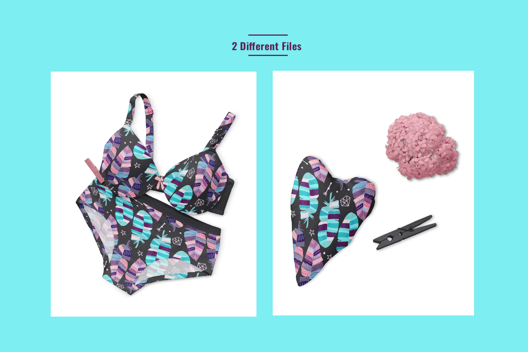 2 different files of the organic-cotton-lingerie-set-mockup-image-preview-3